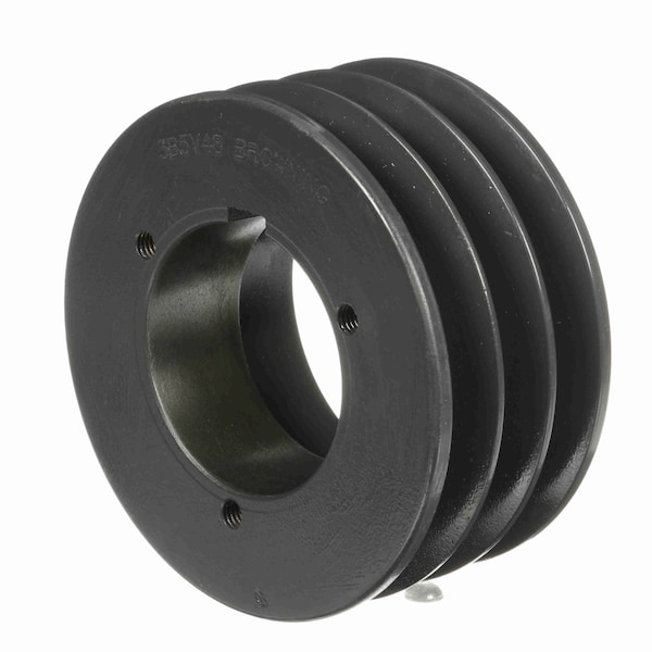 3 Groove Cast Iron Bushed Bore Multiple Sheave, 3B5V48